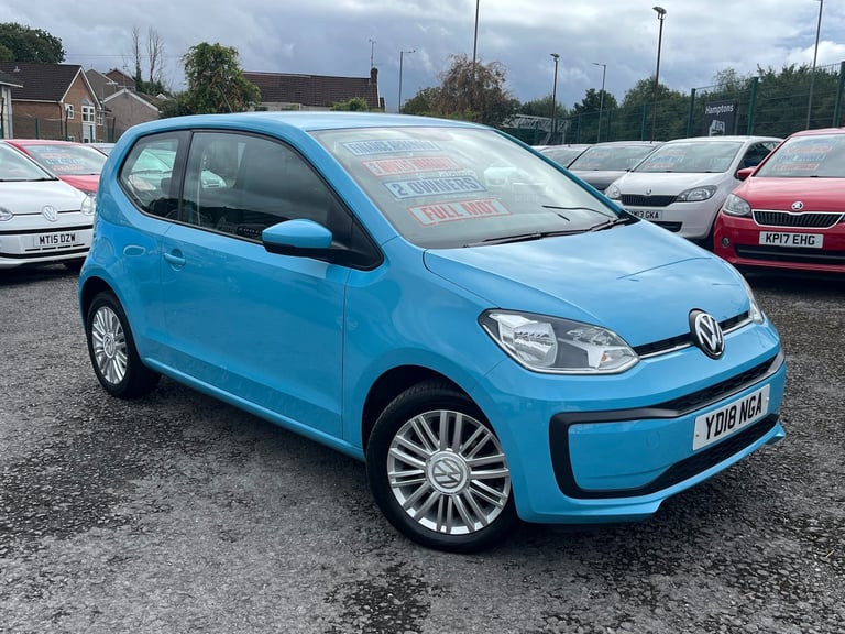 2018 Volkswagen up! 1.0 BlueMotion Tech Move Up 3dr HATCHBACK Petrol Manual