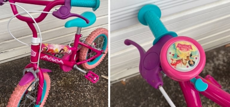 Girls bike 14” vgc