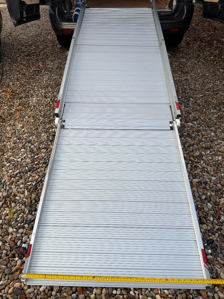 Van Ramp. WM Light Plus 600kg, 3m long x 80cm wide. Brand New.