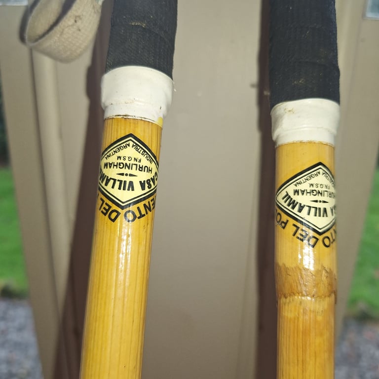 Polo Mallets.  Polo Sticks. Polo clubs