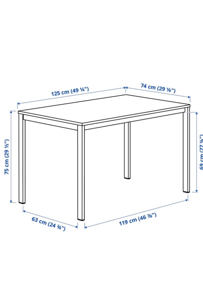 White Table with 2 Stackable Chairs – Sturdy & Easy to Clean