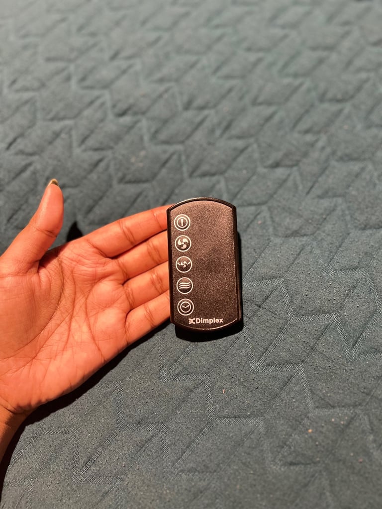 Dimplex Mont Blanc Cooling Fan with LED Display Timer & Remote Control ...