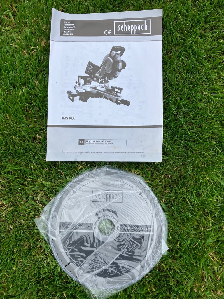 Scheppach Slide compound mitre saw
