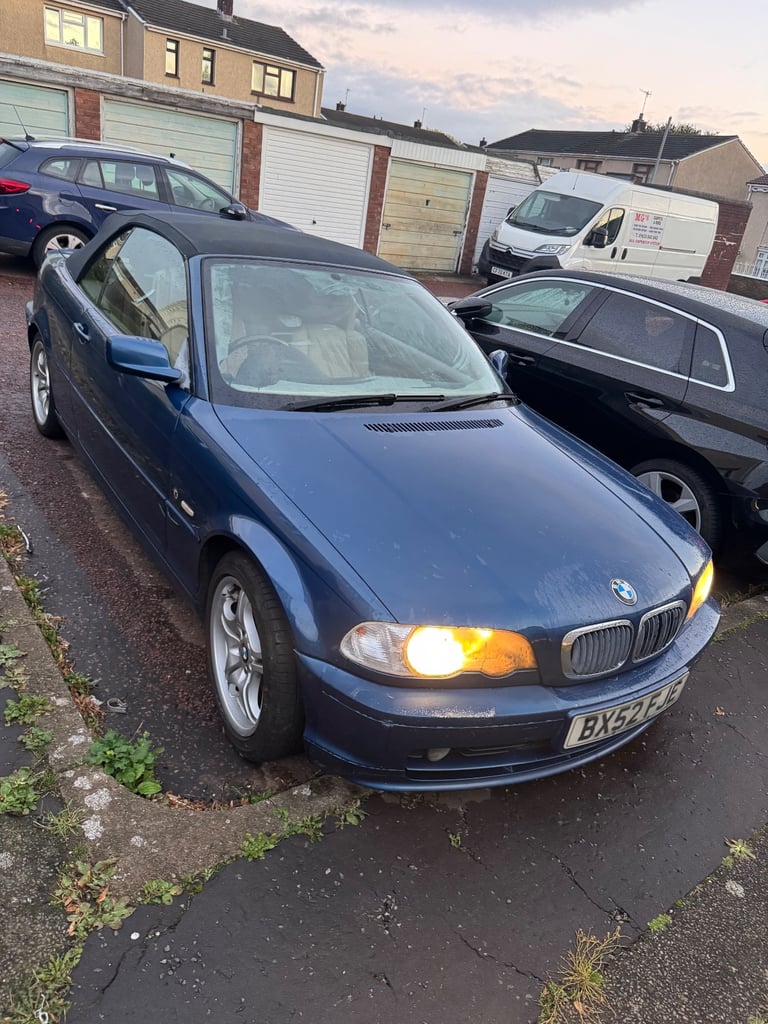 BMW, 3 SERIES, Convertible, 2002, Manual, 1995 (cc), 2 doors