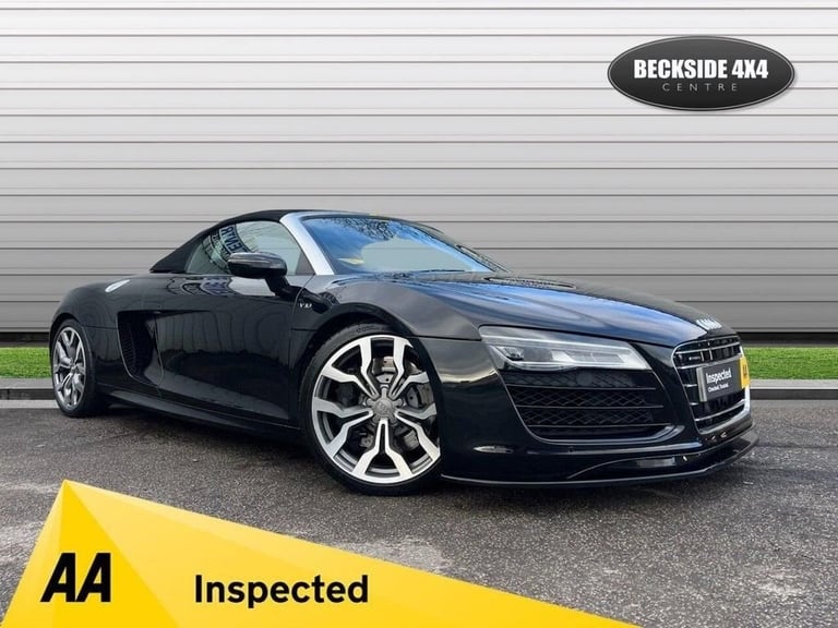 2014 Audi R8 5.2 FSI V10 Spyder 2dr Petrol S Tronic quattro Euro 5 (525 ps) Convertible Petrol Au...
