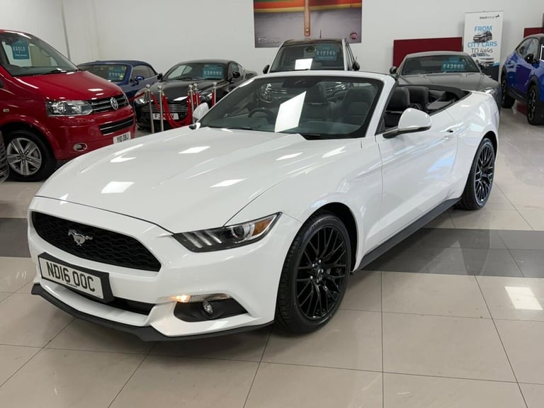 2016 16 FORD MUSTANG 2.3T ECOBOOST CONVERTIBLE 2DR PETROL SELSHIFT EURO 6 (317 P