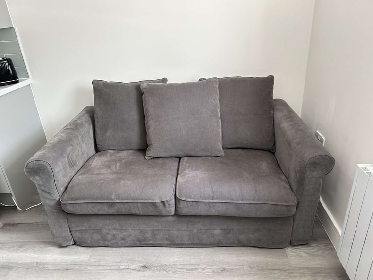 Medium Grey 2 seat IKEA sofa 
