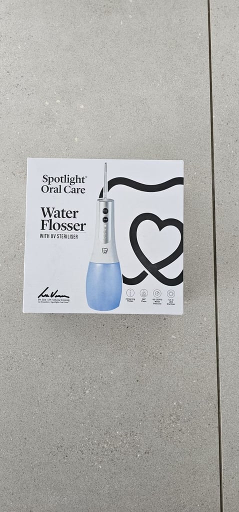 image for Spotlight Oral Care Water Flosser with UV Steriliser