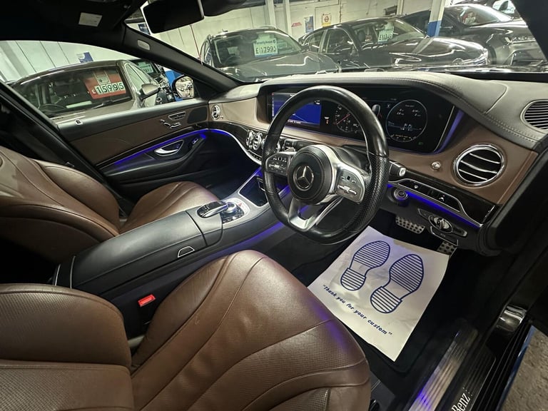 2019 Mercedes-Benz S-Class 2.9 S350Ld AMG Line (Executive) Saloon 4dr Diesel G-Tronic+ Euro 6 (s/...