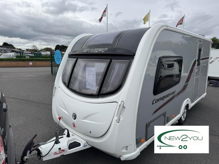 image for 2013 Swift Conqueror 480 2 Berth Caravan - STOCK NO S083