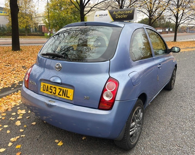 2003 Nissan Micra 1.2 SE 3dr Auto HATCHBACK Petrol Automatic