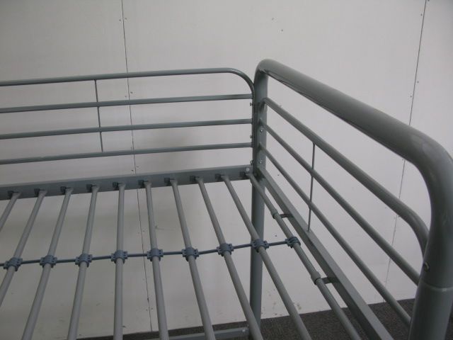 High Sleeper Bed Single Metal Bed Frame . Height from ground to the bed base is 97cm