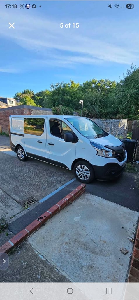 image for Renault, TRAFIC, crew cab  Window Van, 2015, Manual, 1598 (cc)