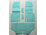 image for CLASSIC MINI UNDER FELT - SOUND DEADENING 10 MM THICK TOP QUALITY CARPET SETS DOOR CARDS HEADNINGS