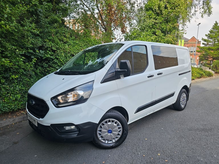 2018 68 FORD TRANSIT CUSTOM 2.0 TDCI 320 ECOBLUE DCIV EURO6 CREW VAN EX POLICE 