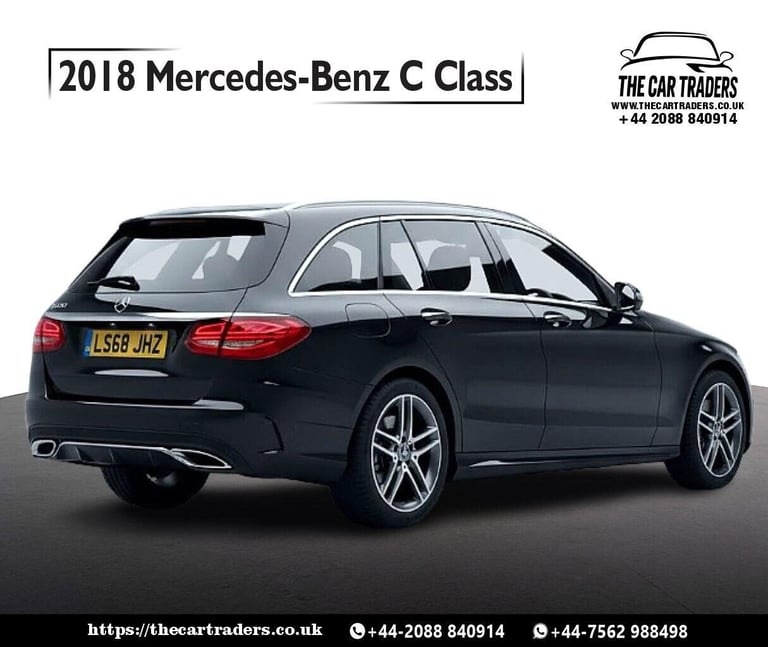 2018 Mercedes-Benz C Class 1.5 C200 MHEV EQ Boost AMG Line Estate 5dr Petrol G-Tronic+ Euro 6 (s/...