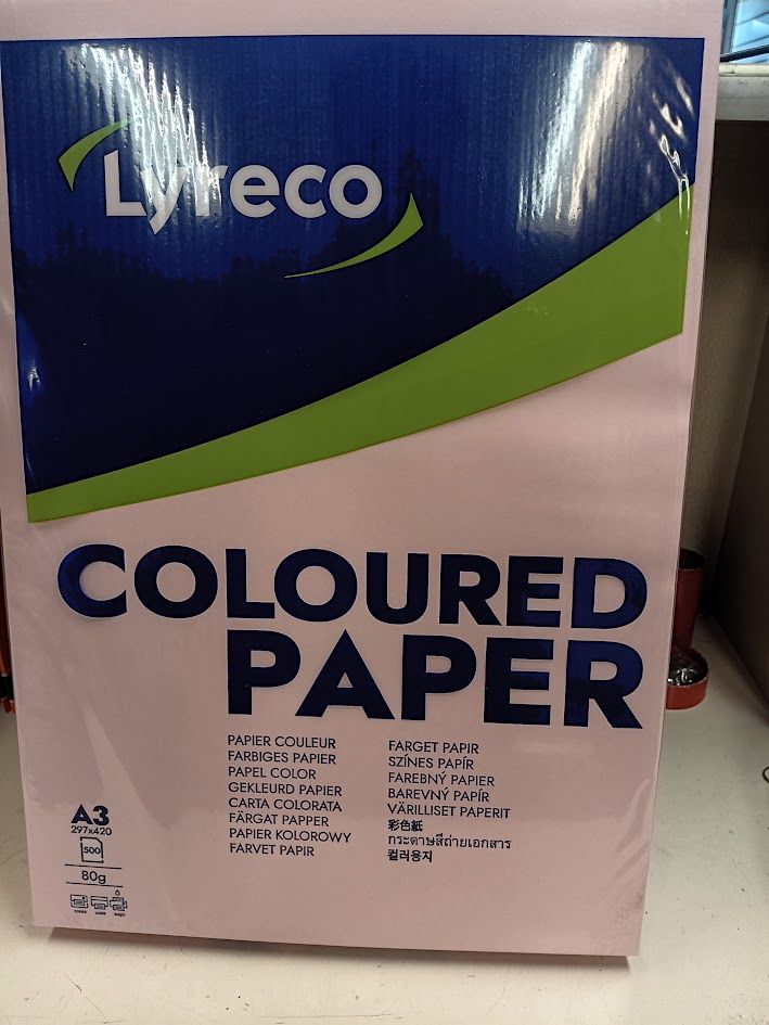 image for A3 Pink copier paper