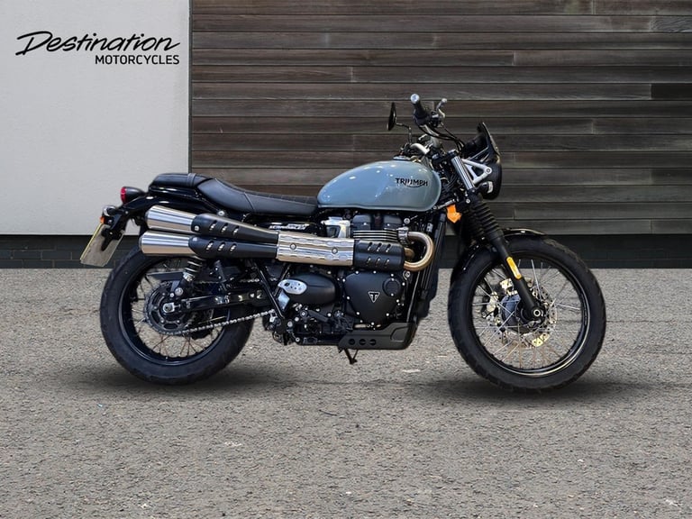 2021 Triumph STREET SCRAMBLER grey 6 Speed