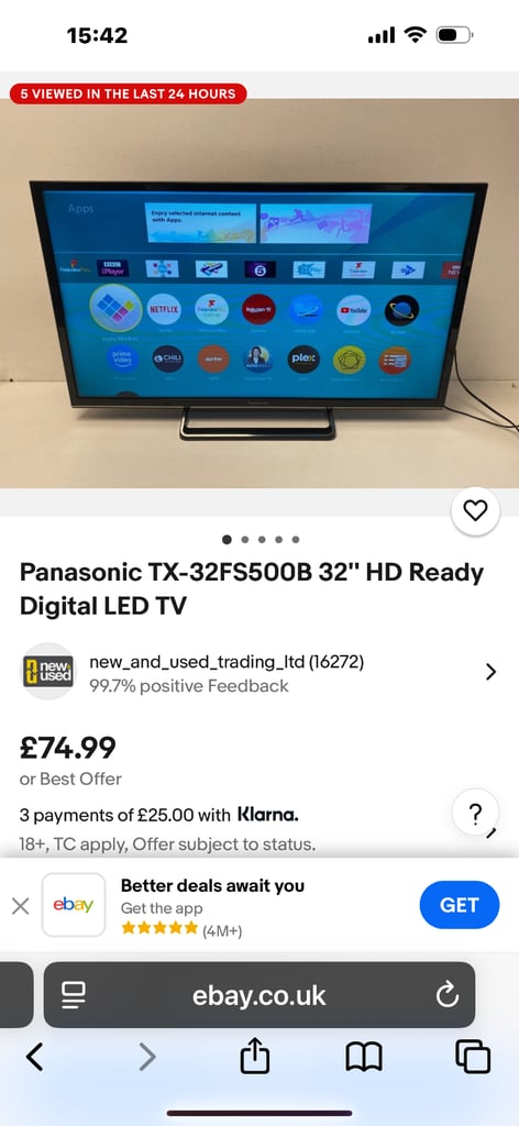 Sony television & Panasonic television both comes with wall mounts