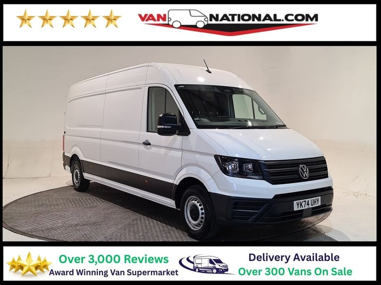 VOLKSWAGEN CRAFTER 2.0 TDI CR35 COMMERCE PLUS P/V FWD H/R 140 BHP LWB