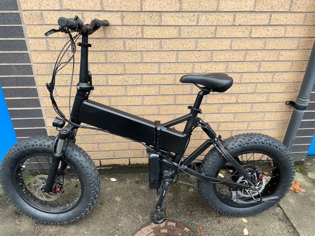 Mate folding Ebike upgraded 38 mph in Glasgow City Centre