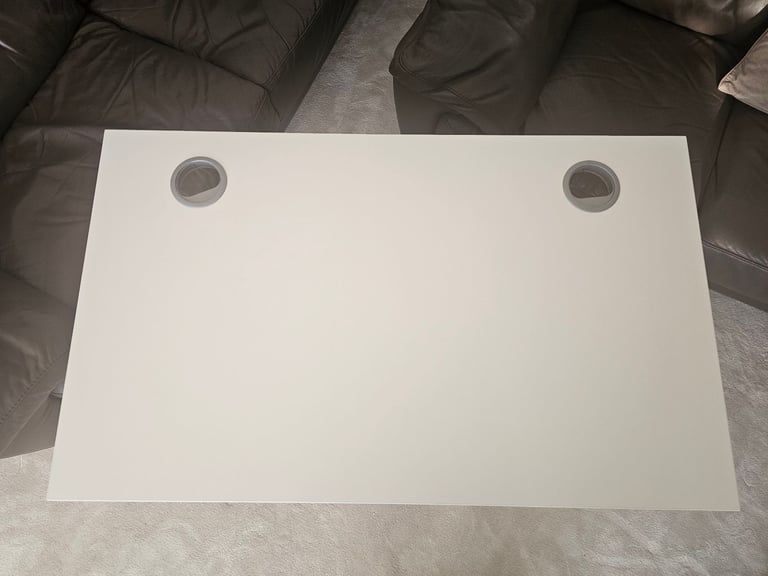 Modern White Office Desk / Home Working Table