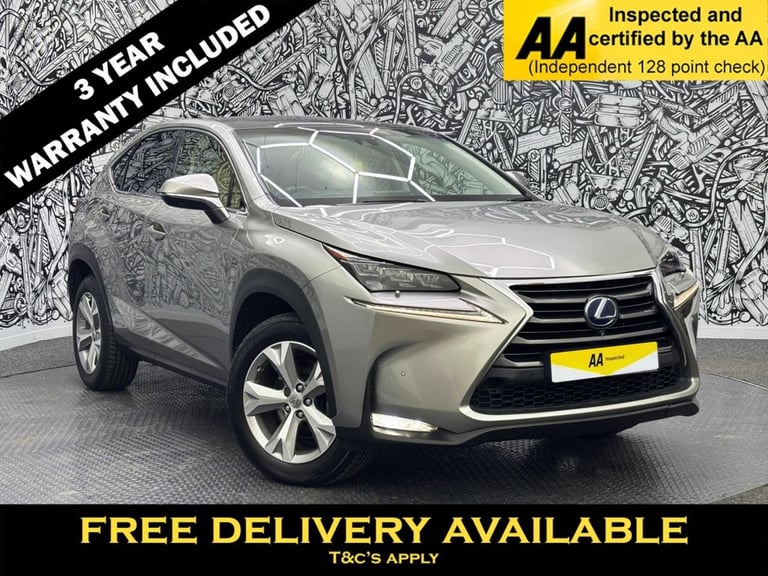 2016 Lexus NX 300h 2.5 Premier 5dr CVT ESTATE PETROL/ELECTRIC Automatic