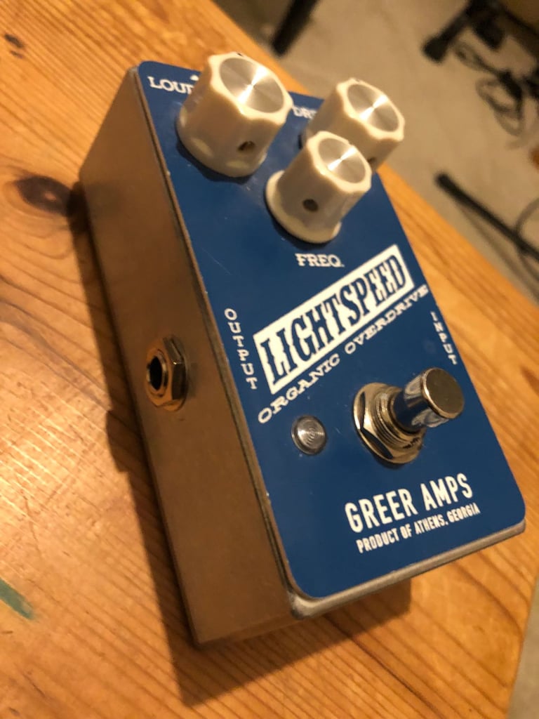 Greer Amps Lightspeed Organic Overdrive pedal