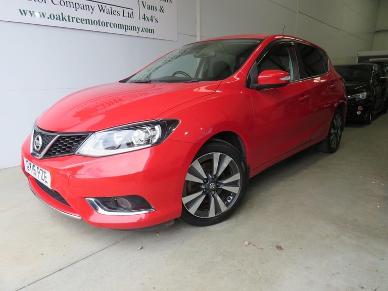 NISSAN PULSAR 1.6 DIG-T n-tec Euro 6 (s/s) 5dr Red Manual Petrol 2016