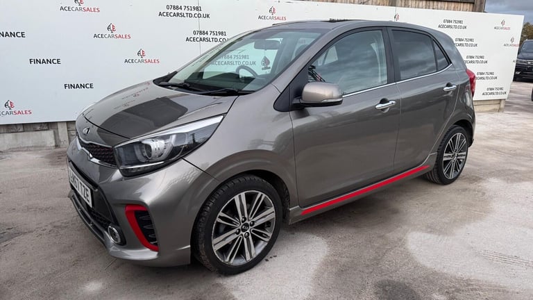 2017 Kia Picanto 1.25 GT-Line S Euro 6 5dr HATCHBACK Petrol Manual