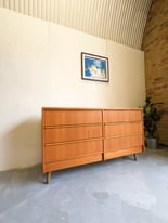 Danish Large Mid Century Chest of Drawers by Steens