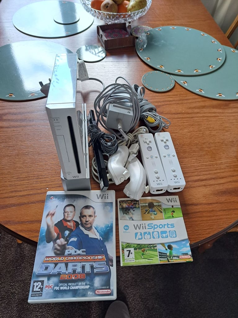 image for working nintendo wii set up with games