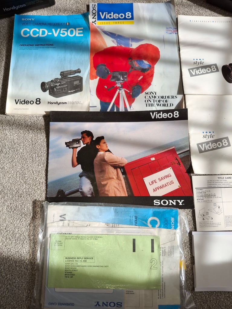 Sony Video 8 Handycam CCD-V50E Near Stalham