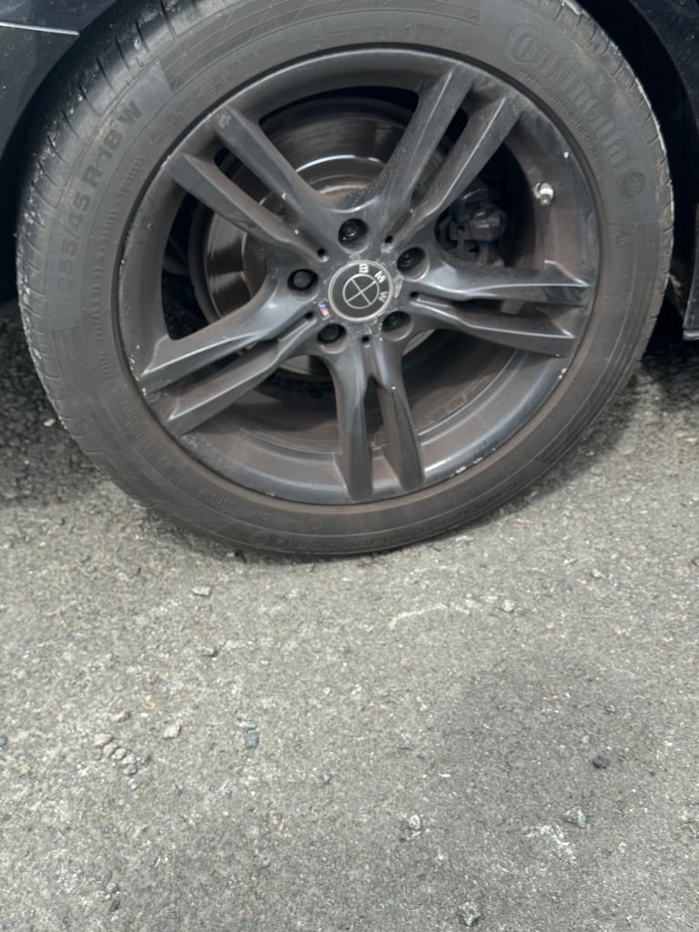 BMW F30 3 series 18” alloys and tyres