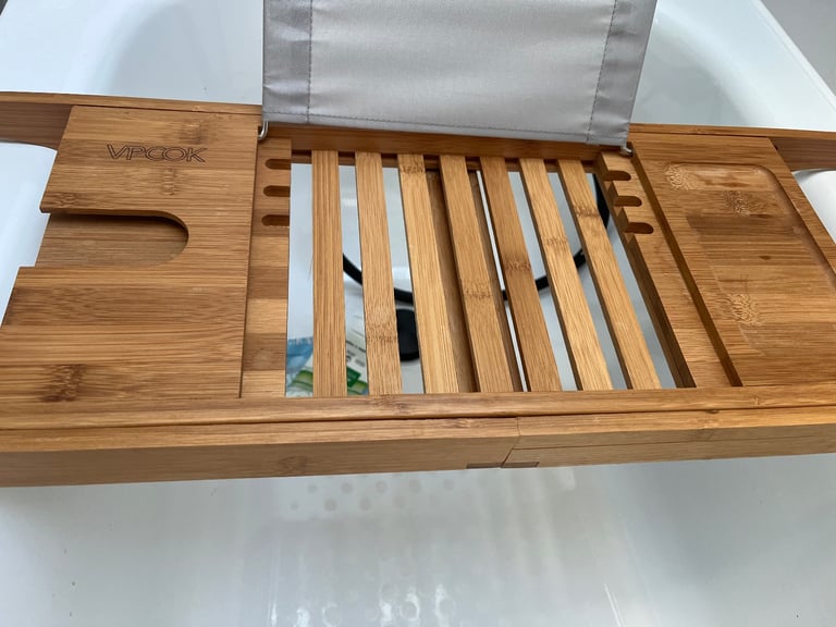 Bamboo Bath tray/ caddy