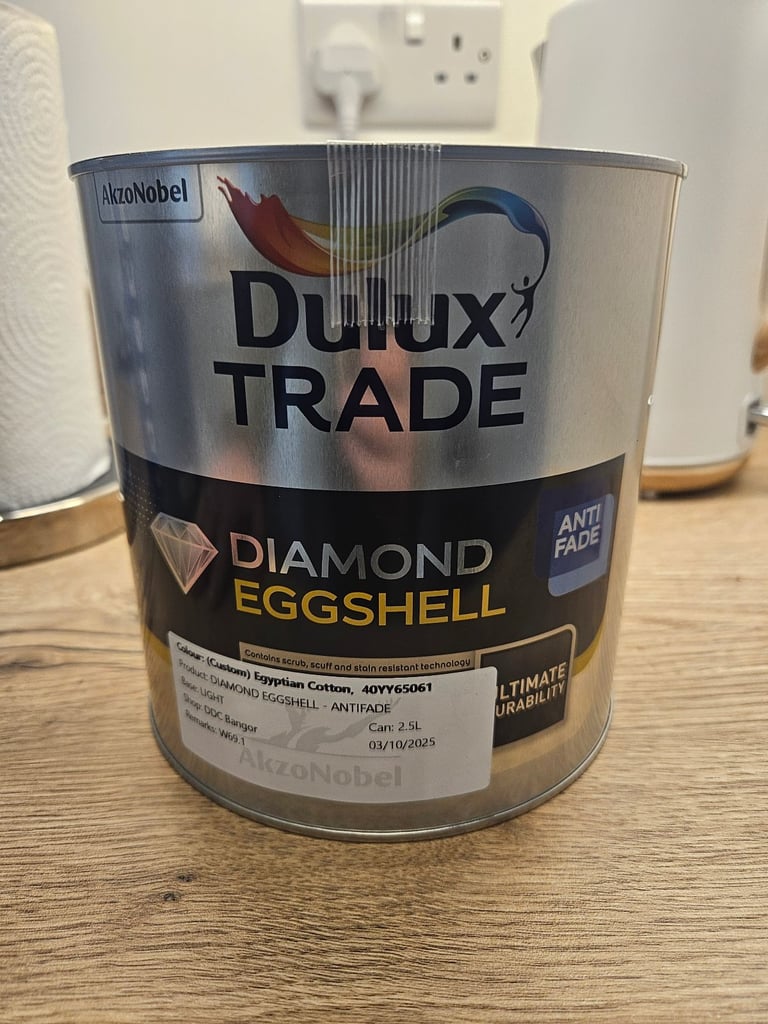 image for 2.5 litre Diamond Eggshell Egyptian Cotton