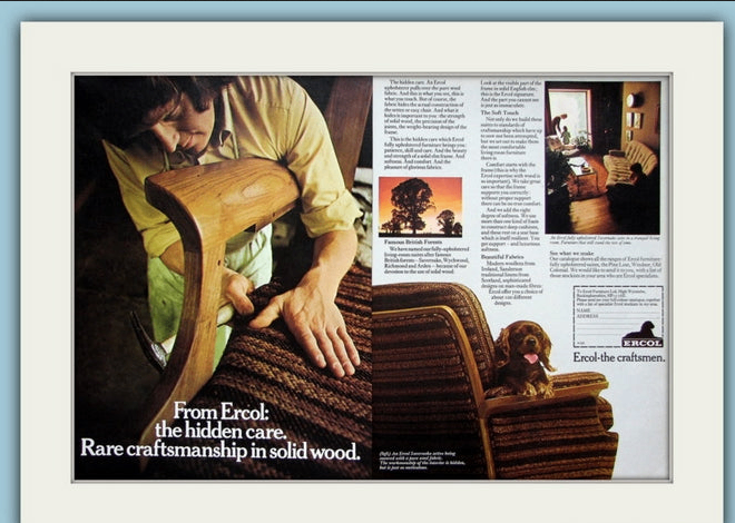 Ercol chair Recovered Excellent condition Very cottage chic