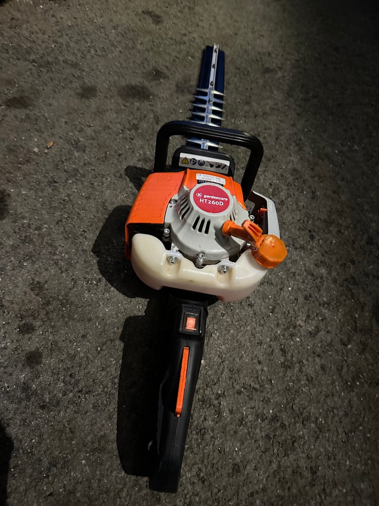 Gardencare petrol hedge cutter like new 24” clippers easy start trimmer mower lawnmower 