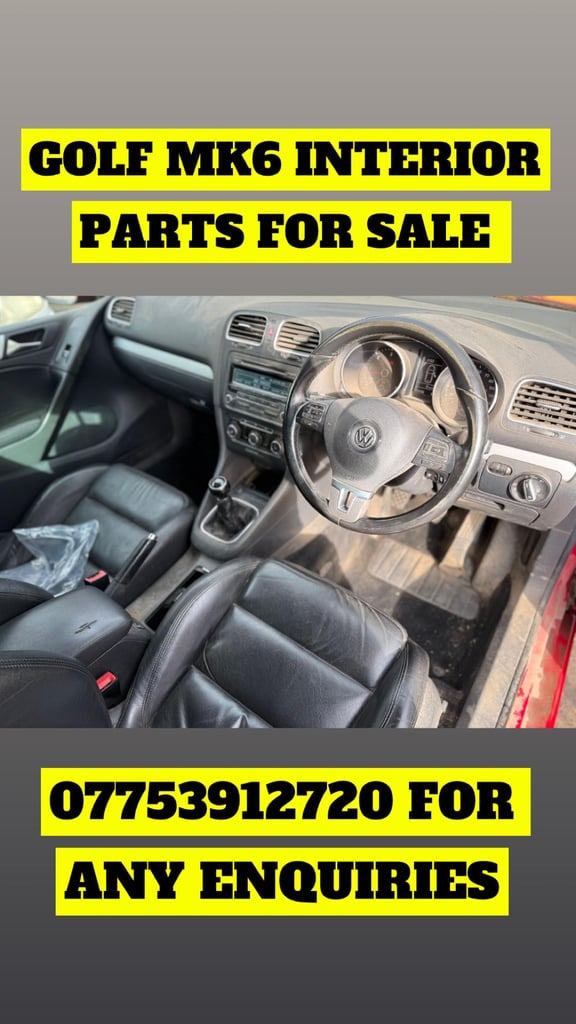 VOLKSWAGEN GOLF MK6 FOR BREAKING 2008-2012 IN RED LY3D