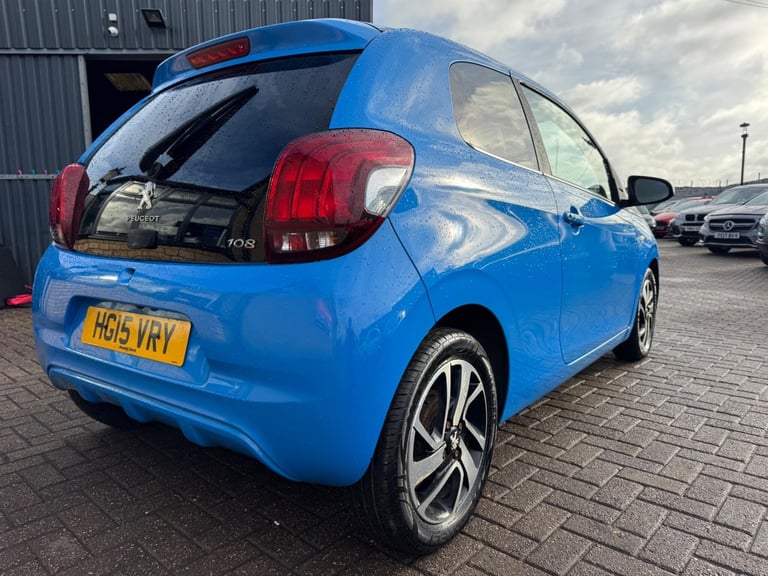 2015 Peugeot 108 1.2 PureTech Allure Euro 6 3dr HATCHBACK Petrol Manual