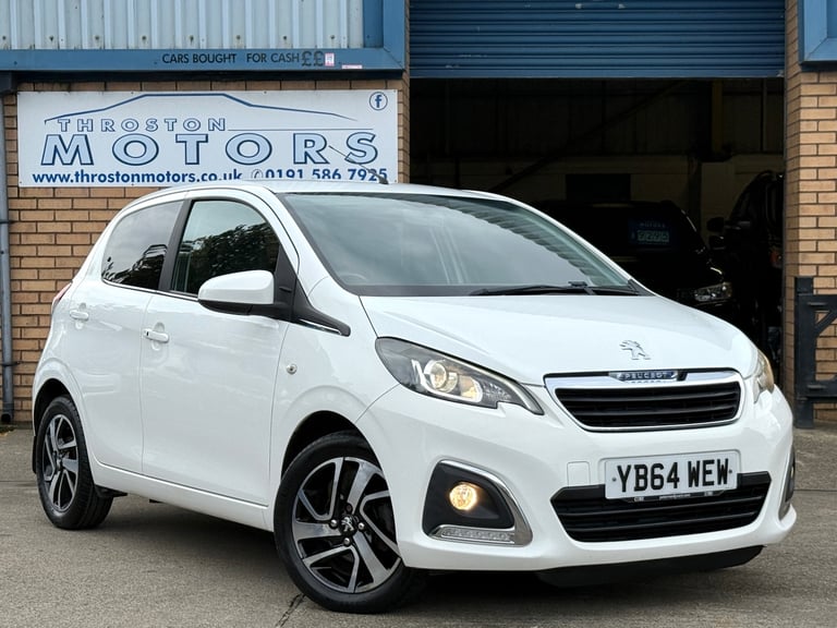 ** LOW MILES ** 2014 (64) Peugeot 108 1.2 VTi PureTech Allure 5 door ** F.S.H **