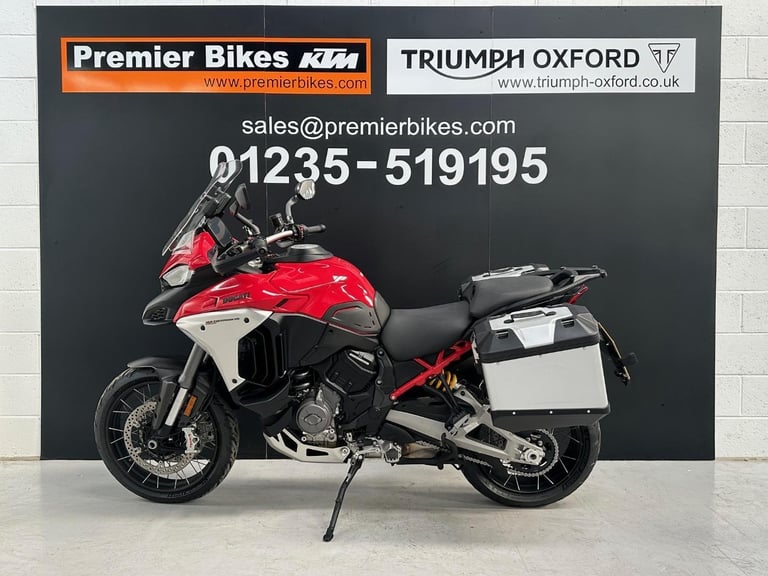 2024/24 Ducati Multistrada V4 Rally Radar One Owner Motorcycle 
