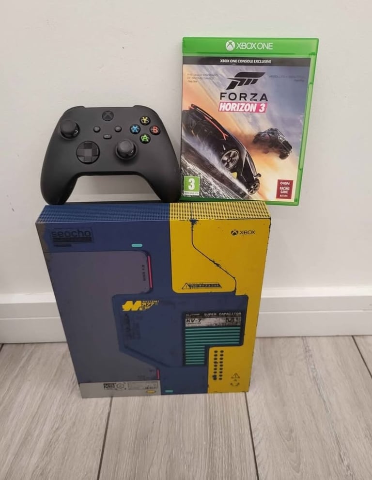 image for Xbox one x 1tb Cyber punk edition 