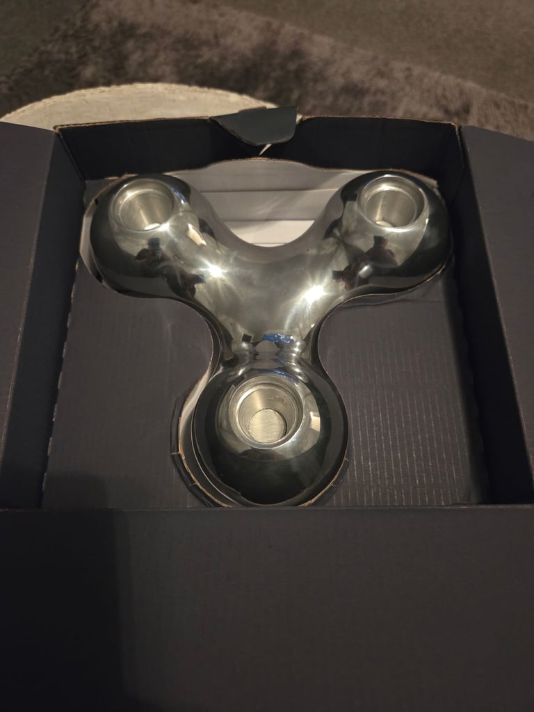 George Jensen designer candle holders