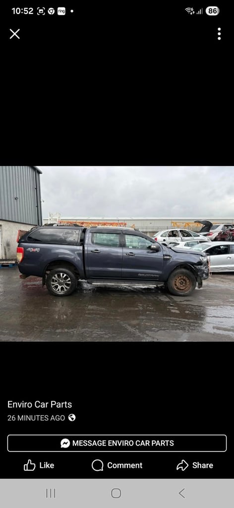 ♻️ FOR BREAKING 🚗   • 2017 FORD RANGER WILDTRAK 3.2 Diesel Auto•