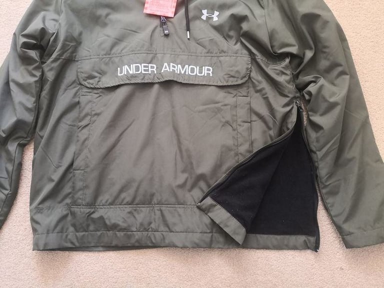 UNDER ARMOUR Green Hoodie Hooded Sweatshirt Top. Brand new, unused with original tag.