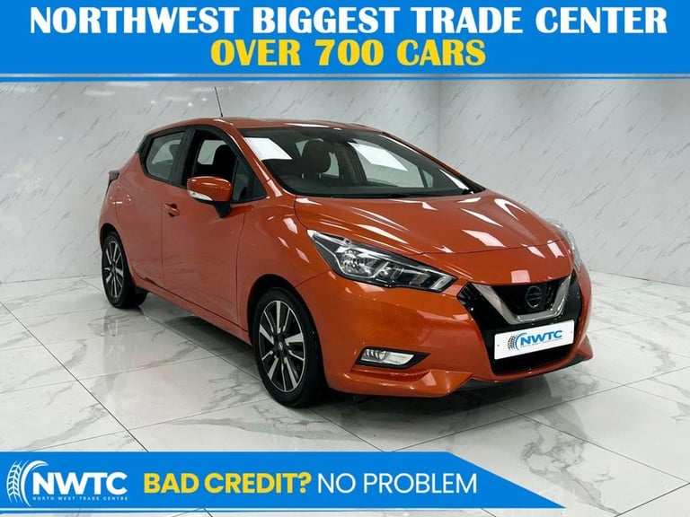 2017 Nissan Micra 1.0 Acenta Hatchback 5dr Petrol Manual Euro 6 (71 ps) FULL NISSAN S/H! 1 FO Hat...