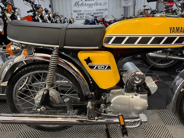 1976 Yamaha FS1E, **KENNY ROBERTS* 50cc, lovely useable classic two stroke, px 