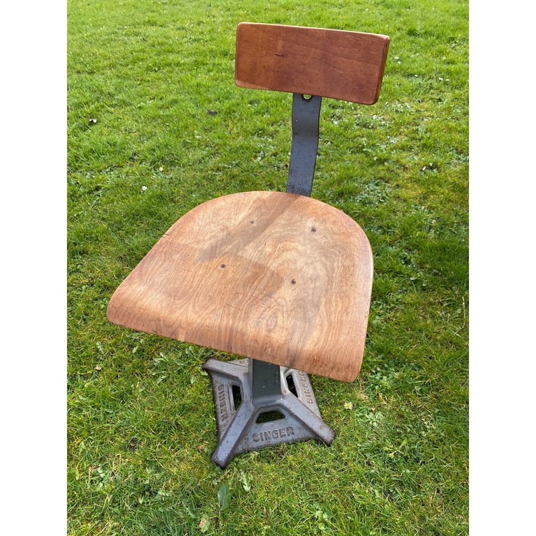 Vintage singer chair