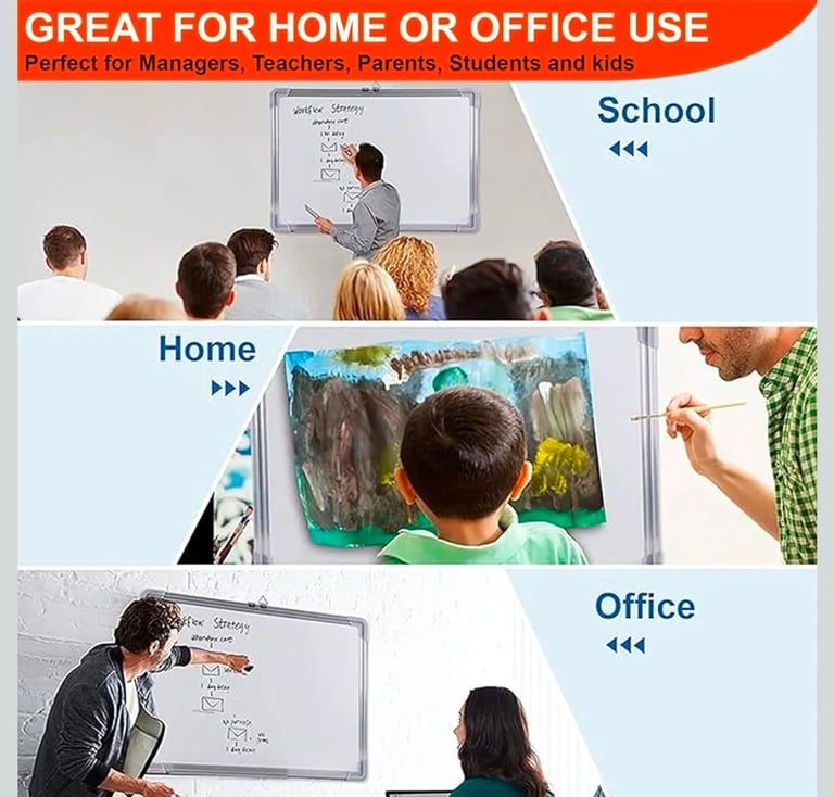Whiteboards 120 x 90 cm 